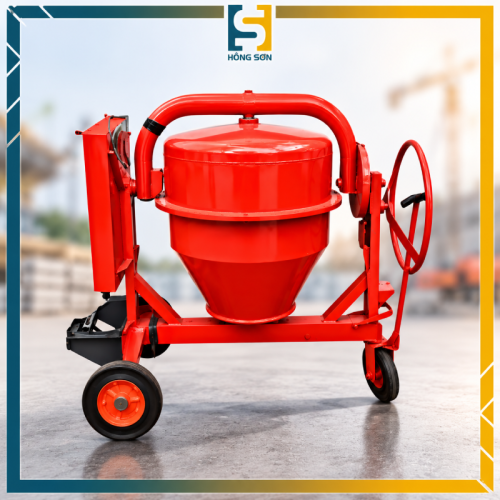 Máy trộn bê tông Hòa Phát - Model 385L