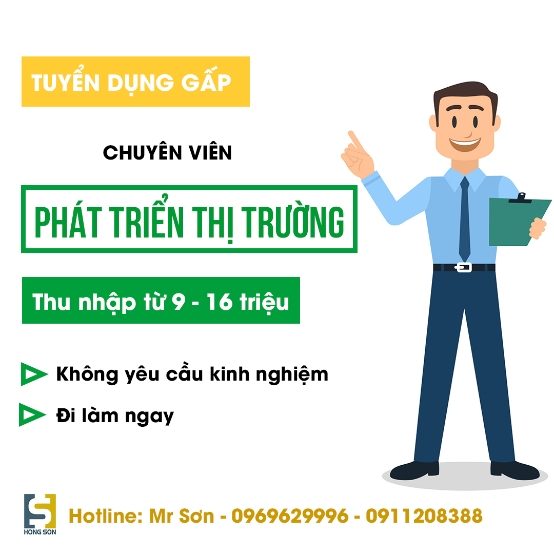 Tuyển dụng chuyên viên thị trường